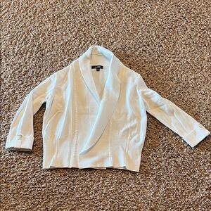 Premise Cream Shawl Collar Cardigan